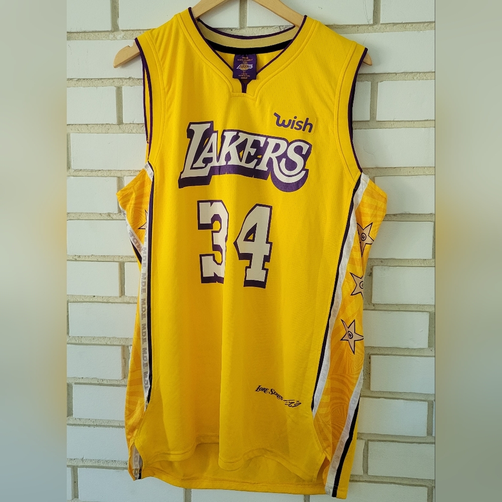 Lakers Shaquille O'neal Lore Series Jersey Gem